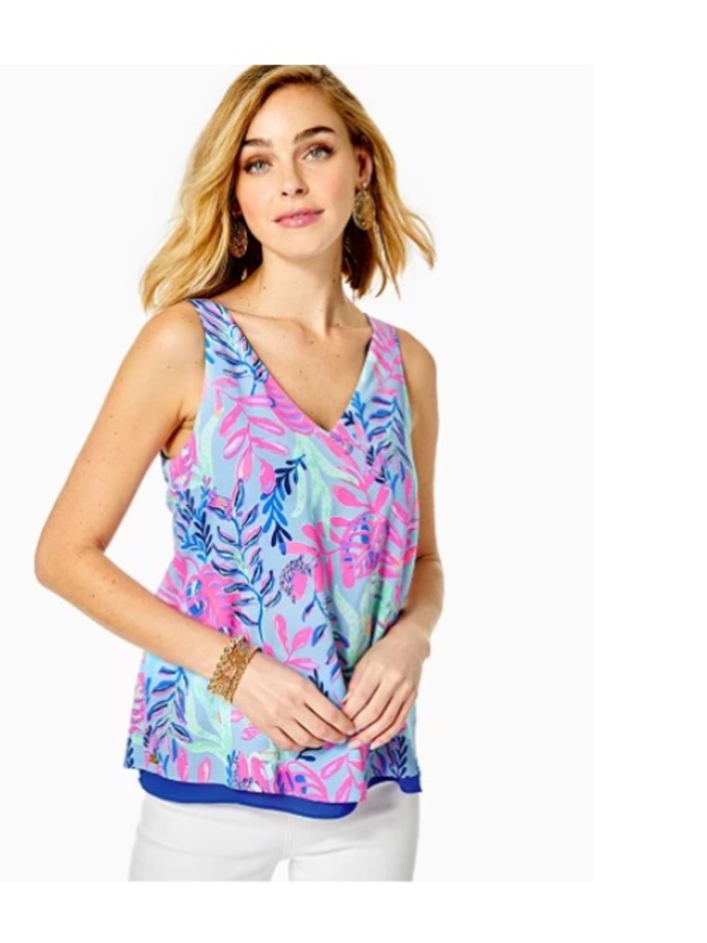 Lilly Pulitzer Florin Reversible Tank Top